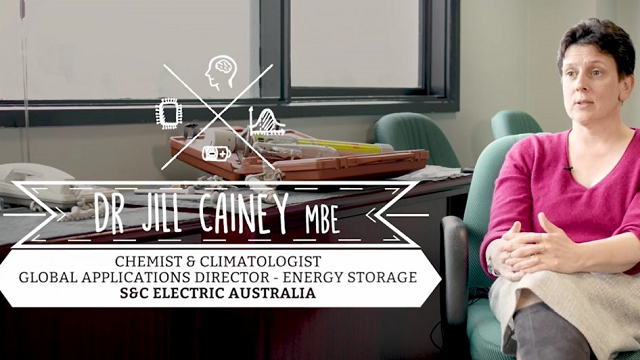 Dr Jill Cainey – Climatologist & Energy Storage Expert