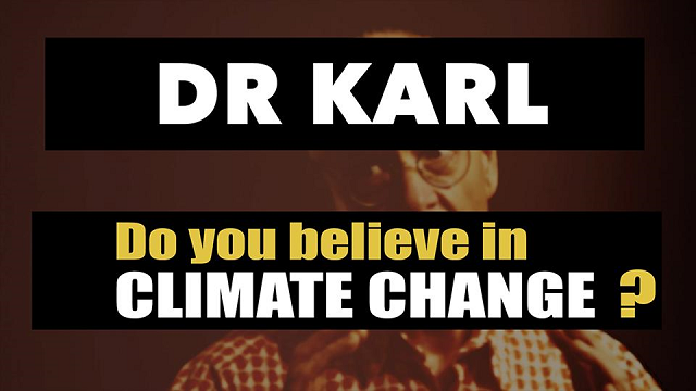 In Class With Mini… with Dr Karl – Do you believe in climate change?