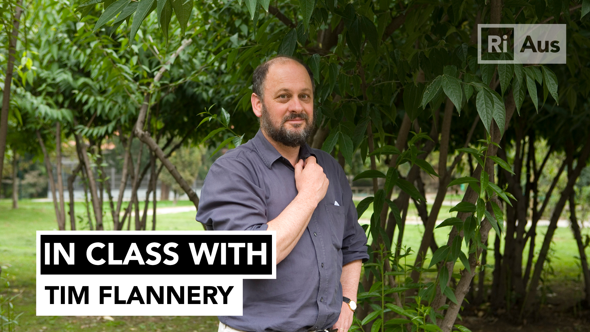 In Class With… Tim Flannery