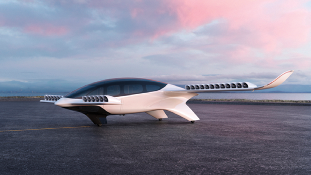 Lilium's seven seater flying car