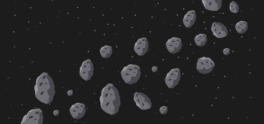 How was the asteroid belt formed?
