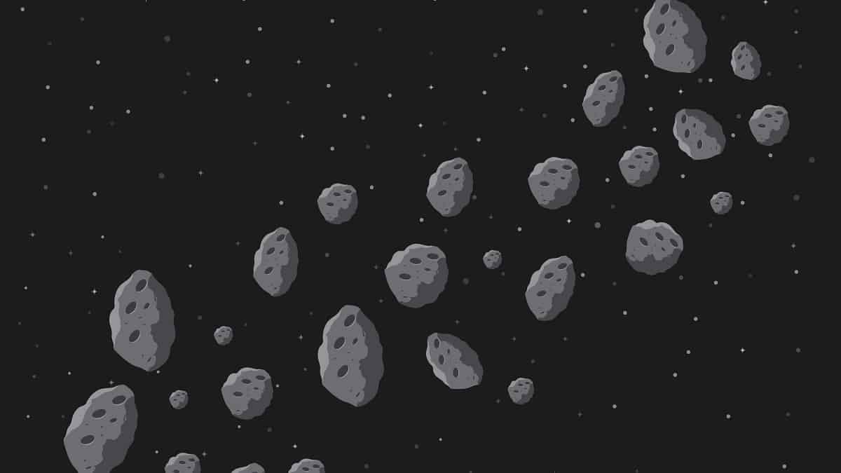 How was the asteroid belt formed?