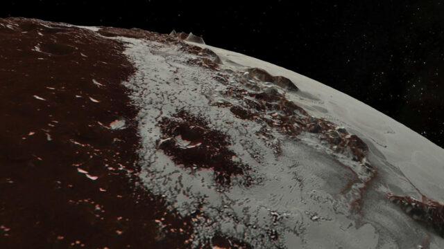 Pluto’s icy volcanoes